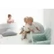 Fotoliu pentru copii cu spatar catifea Velvet Ursulet Teddy Mint Fotoliu pentru copii cu spatar catifea Velvet Ursulet Teddy Mint