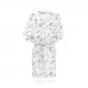 Halat Kimono pentru gravide si mamici, bumbac, marime universala, Natur Halat Kimono pentru gravide si mamici, bumbac, marime universala, Natur