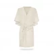 Halat Kimono pentru gravide si mamici, vascoza si in, marime universala, Natural Halat Kimono pentru gravide si mamici, vascoza si in, marime universala, Natural