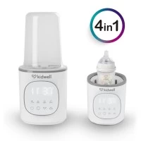 Incalzitor biberoane Kidwell Gala White 4 in 1, cu sterilizare si mentinere temperatura 24h