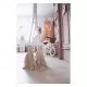 Leagan din lemn si spuma pentru copii WoodSwing by BabySteps Catifea Velvet Grey Leagan din lemn si spuma pentru copii WoodSwing by BabySteps Catifea Velvet Grey