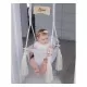 Leagan pentru copii si bebelusi Catifea Velvet cu perna detasabila ursulet Teddy Gray Leagan pentru copii si bebelusi Catifea Velvet cu perna detasabila ursulet Teddy Gray