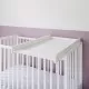 Masa de infasat din lemn, atasabila la patut bebe 120x60 si 140x70 cm, Alb, 86 x 51 x 7 cm, include saltea din spuma, husa detasabila bumbac, Woodies, 40 x 70 cm Masa de infasat din lemn, atasabila la patut bebe 120x60 si 140x70 cm, Alb, 86 x 51 x 7 cm, include saltea din spuma, husa detasabila bumbac, Woodies, 40 x 70 cm