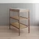 Masa infasat pentru bebelusi din lemn masiv Vintage 76 x 44 x 86 cm cu 2 rafturi depozitare si saltea din spuma cu husa detasabila Woodies 40 x 70 cm Masa infasat pentru bebelusi din lemn masiv Vintage 76 x 44 x 86 cm cu 2 rafturi depozitare si saltea din spuma cu husa detasabila Woodies 40 x 70 cm