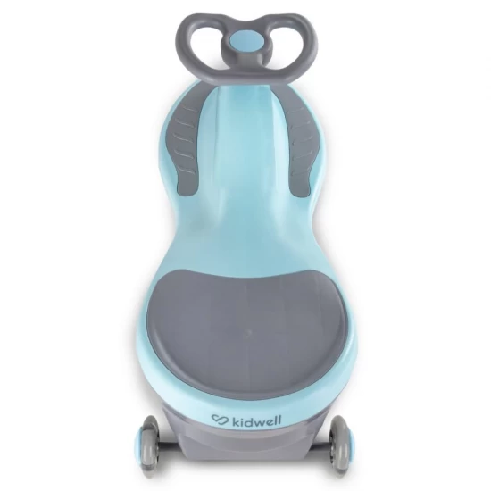 Masinuta gravitationala Kidwell Rollo Blue cu roti LED, 3+ ani, pana la 100 kg