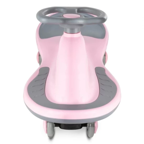 Masinuta gravitationala Kidwell Rollo Pink cu roti LED, 3+ ani, pana la 100 kg