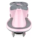 Masinuta gravitationala Kidwell Rollo Pink cu roti LED, 3+ ani, pana la 100 kg