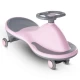 Masinuta gravitationala Kidwell Rollo Pink cu roti LED, 3+ ani, pana la 100 kg