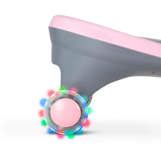 Masinuta gravitationala Kidwell Rollo Pink cu roti LED, 3+ ani, pana la 100 kg