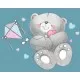 Olita copii mini toaleta recipient detasabil Bear Alb Maltex Baby Olita copii mini toaleta recipient detasabil Bear Alb Maltex Baby