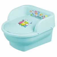 Olita copii mini toaleta cu recipient detasabil Bear Friends Mint Maltex Baby