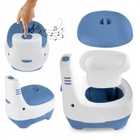 Olita interactiva pentru copii cu sunet, Kidwell Fino, alb si blue, 18 luni +