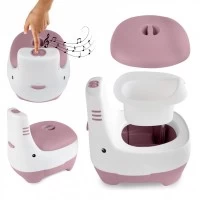 Olita interactiva pentru copii cu sunet, Kidwell Fino, alb si rose, 18 luni +