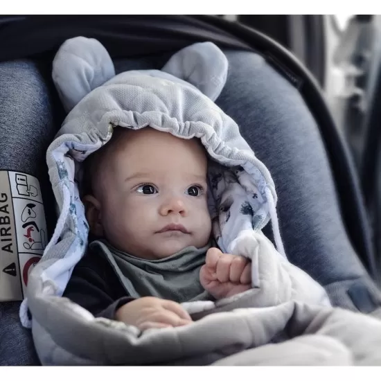 Paturica universala pentru scoica auto Bumbac Catifea Boho Bej Paturica universala pentru scoica auto Bumbac Catifea Boho Bej