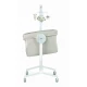 Patut co-sleeper 2 in 1 cu leganare, laterala culisanta, reglabil pe inaltime Cullami melange beige