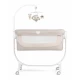 Patut co-sleeper 2 in 1 cu laterala culisanta, setare unghiulara, roti, reglabil in 8 pozitii pe inaltime, Cullami, Gri Patut co-sleeper 2 in 1 cu laterala culisanta, setare unghiulara, roti, reglabil in 8 pozitii pe inaltime, Cullami, Gri