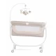 Patut co-sleeper 2 in 1 cu laterala culisanta, setare unghiulara, roti, reglabil in 8 pozitii pe inaltime, Cullami, Gri Patut co-sleeper 2 in 1 cu laterala culisanta, setare unghiulara, roti, reglabil in 8 pozitii pe inaltime, Cullami, Gri