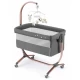 Patut co-sleeper 2 in 1 cu laterala culisanta, setare unghiulara, roti, reglabil in 8 pozitii pe inaltime, Cullami, Gold Patut co-sleeper 2 in 1 cu laterala culisanta, setare unghiulara, roti, reglabil in 8 pozitii pe inaltime, Cullami, Gold