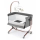 Patut co-sleeper 2 in 1 cu laterala culisanta, setare unghiulara, roti, reglabil in 8 pozitii pe inaltime, Cullami, Gold Patut co-sleeper 2 in 1 cu laterala culisanta, setare unghiulara, roti, reglabil in 8 pozitii pe inaltime, Cullami, Gold