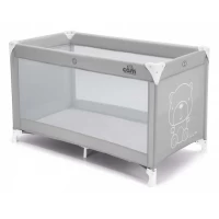 Patut pliant voiaj ultraportabil pentru copii Sonno Gri