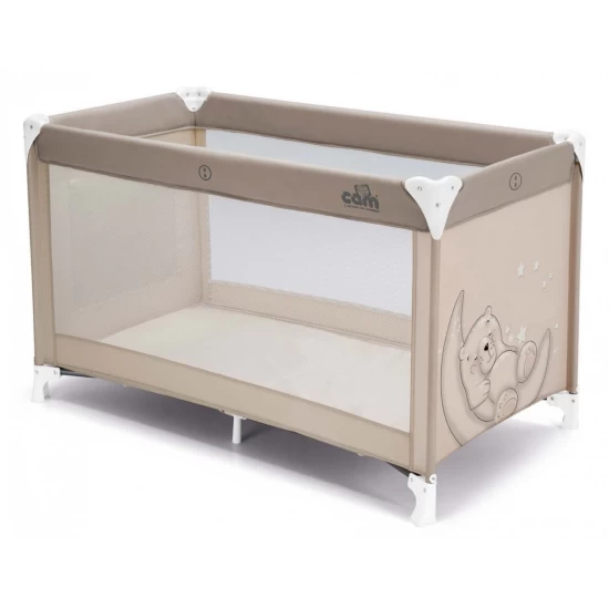 Patut pliant voiaj ultraportabil pentru copii Sonno Bej Patut pliant voiaj ultraportabil pentru copii Sonno Bej