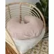 Perna pentru gravide si alaptare, 100% in si umplutura ferma, antialergica, Big cu maner, Roz pudra, BabyLy Perna pentru gravide si alaptare, 100% in si umplutura ferma, antialergica, Big cu maner, Roz pudra, BabyLy