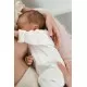 Perna pentru gravide si alaptare, bumbac brodat si umplutura ferma, antialergica, Big cu maner, Roz, BabyLy Perna pentru gravide si alaptare, bumbac brodat si umplutura ferma, antialergica, Big cu maner, Roz, BabyLy