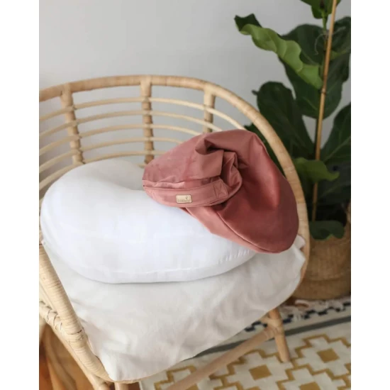 Perna pentru gravide si alaptare, catifea velvet si umplutura ferma, antialergica, Big cu maner, Gri deschis, BabyLy Perna pentru gravide si alaptare, catifea velvet si umplutura ferma, antialergica, Big cu maner, Gri deschis, BabyLy