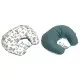 Perna pentru gravide si alaptare, husa detasabila cu fata dubla, bumbac si catifea, si umplutura antialergica BabySoft Teddy Khaki, Amy Perna pentru gravide si alaptare, husa detasabila cu fata dubla, bumbac si catifea, si umplutura antialergica BabySoft Teddy Khaki, Amy