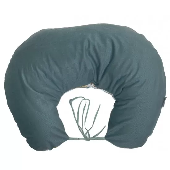 Perna pentru gravide si alaptare, husa detasabila cu fata dubla, bumbac si catifea, si umplutura antialergica BabySoft Teddy Khaki, Amy Perna pentru gravide si alaptare, husa detasabila cu fata dubla, bumbac si catifea, si umplutura antialergica BabySoft Teddy Khaki, Amy