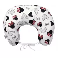 Perna pentru gravide si alaptare cu husa detasabila din bumbac 100% si umplutura antialergica BabySoft Miki Amy