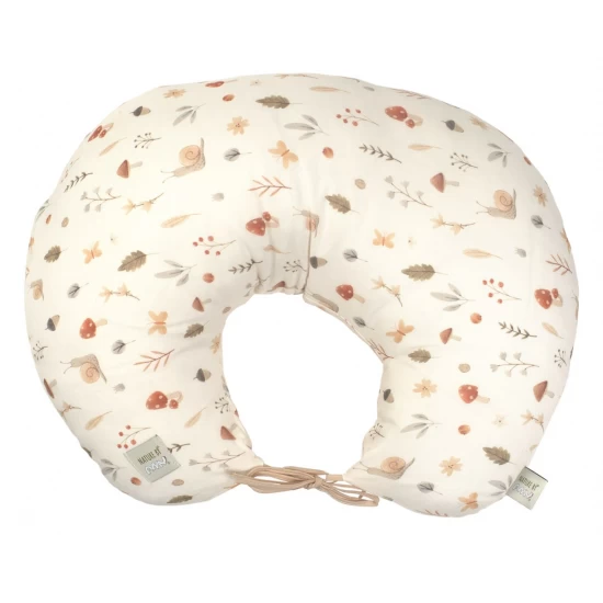 Perna pentru gravide si alaptare, husa detasabila din bumbac 100% si umplutura antialergica BabySoft, Comori din natura, Amy Perna pentru gravide si alaptare, husa detasabila din bumbac 100% si umplutura antialergica BabySoft, Comori din natura, Amy