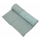 Pilota pentru copii din bumbac, fata dubla, umplutura hipoalergenica BabySoft, Salvia, 150x100cm