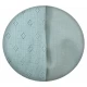 Pilota pentru copii din bumbac, fata dubla, umplutura hipoalergenica BabySoft, Salvia, 150x100cm