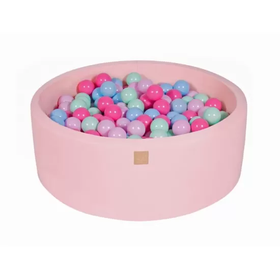 Piscina uscata cu 200 de bile (Mint, Babyblue, Roz, Pastel Roz) MeowBaby 90x30 cm Roz deschis Piscina uscata cu 200 de bile (Mint, Babyblue, Roz, Pastel Roz) MeowBaby 90x30 cm Roz deschis