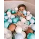 Piscina uscata cu 200 de bile (Turcoaz, Babyblue, Transparent, Alb) MeowBaby 90x30 cm Gri deschis Piscina uscata cu 200 de bile (Turcoaz, Babyblue, Transparent, Alb) MeowBaby 90x30 cm Gri deschis
