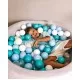 Piscina uscata cu 200 de bile (Turcoaz, Babyblue, Transparent, Alb) MeowBaby 90x30 cm Gri deschis Piscina uscata cu 200 de bile (Turcoaz, Babyblue, Transparent, Alb) MeowBaby 90x30 cm Gri deschis