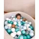 Piscina uscata cu 200 de bile (Turcoaz, Babyblue, Transparent, Alb) MeowBaby 90x30 cm Gri deschis Piscina uscata cu 200 de bile (Turcoaz, Babyblue, Transparent, Alb) MeowBaby 90x30 cm Gri deschis