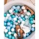 Piscina uscata cu 200 de bile (Turcoaz, Babyblue, Transparent, Alb) MeowBaby 90x30 cm Gri deschis Piscina uscata cu 200 de bile (Turcoaz, Babyblue, Transparent, Alb) MeowBaby 90x30 cm Gri deschis