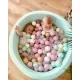 Piscina uscata cu 250 de bile (Alb, Mint, Bej, Roz pastel, Transparent) MeowBaby Cupcake 90x30 cm Mint Piscina uscata cu 250 de bile (Alb, Mint, Bej, Roz pastel, Transparent) MeowBaby Cupcake 90x30 cm Mint