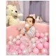 Piscina uscata cu 250 de bile (Alb perlat, Transparent, Roz Pastel) MeowBaby Amour 90x30 cm roz deschis Piscina uscata cu 250 de bile (Alb perlat, Transparent, Roz Pastel) MeowBaby Amour 90x30 cm roz deschis
