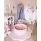 Piscina uscata cu 250 de bile (Alb perlat, Transparent, Roz Pastel) MeowBaby Amour 90x30 cm roz deschis Piscina uscata cu 250 de bile (Alb perlat, Transparent, Roz Pastel) MeowBaby Amour 90x30 cm roz deschis