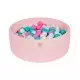 Piscina uscata cu 250 de bile (Alb perlat, Turcoaz, Roz pastel, Mint) MeowBaby Unicorn 90x40 cm Roz deschis Piscina uscata cu 250 de bile (Alb perlat, Turcoaz, Roz pastel, Mint) MeowBaby Unicorn 90x40 cm Roz deschis