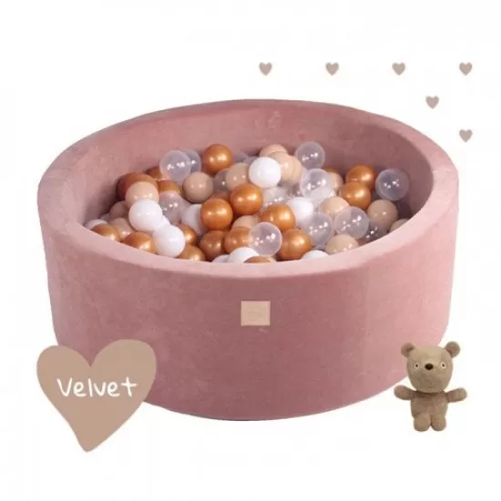 Piscina uscata cu 250 de bile (Auriu, Alb, Transparent, Bej ) MeowBaby Teddy Bear 90x40 cm Catifea Bej Piscina uscata cu 250 de bile (Auriu, Alb, Transparent, Bej ) MeowBaby Teddy Bear 90x40 cm Catifea Bej