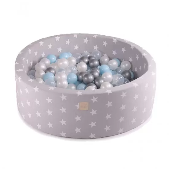Piscina uscata cu 250 de bile (Babyblue, Alb perlat, Silver, Transparent) MeowBaby Frozen 90x30 cm Gri deschis Piscina uscata cu 250 de bile (Babyblue, Alb perlat, Silver, Transparent) MeowBaby Frozen 90x30 cm Gri deschis