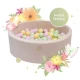 Piscina uscata cu 250 de bile (Pastel Roz si Galben, verde deschis) MeowBaby, Spring, Catifea Ecru Piscina uscata cu 250 de bile (Pastel Roz si Galben, verde deschis) MeowBaby, Spring, Catifea Ecru