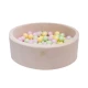 Piscina uscata cu 250 de bile (Pastel Roz si Galben, verde deschis) MeowBaby, Spring, Catifea Ecru Piscina uscata cu 250 de bile (Pastel Roz si Galben, verde deschis) MeowBaby, Spring, Catifea Ecru