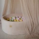Piscina uscata cu 250 de bile (Pastel Roz si Galben, verde deschis) MeowBaby, Spring, Catifea Ecru Piscina uscata cu 250 de bile (Pastel Roz si Galben, verde deschis) MeowBaby, Spring, Catifea Ecru