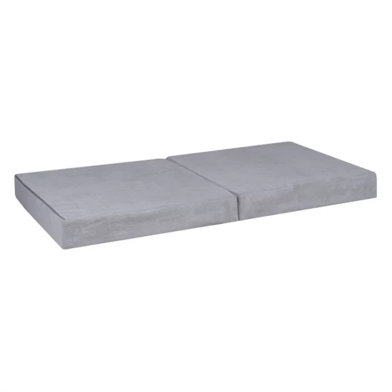Canapea modulara pentru copii Premium Velur reiat corduroy spuma Gri Canapea modulara pentru copii Premium Velur reiat corduroy spuma Gri