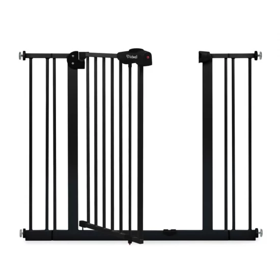 Poarta de siguranta pentru copii Kidwell Guarda 74-105 cm Negru